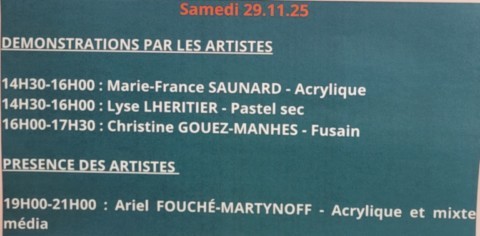 FRONTON : Automnale des Arts le 29/11