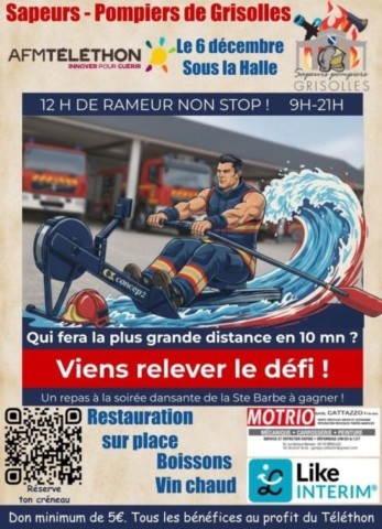 GRISOLLES : Téléthon le 6/12