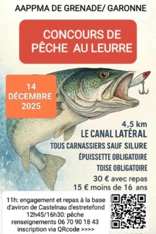 GRENADE : Peche le 14/12