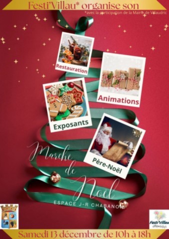 VILLAUDRIC : Marché de Noël le 13/12