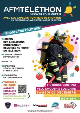 FRONTON : Téléthon le 6/12