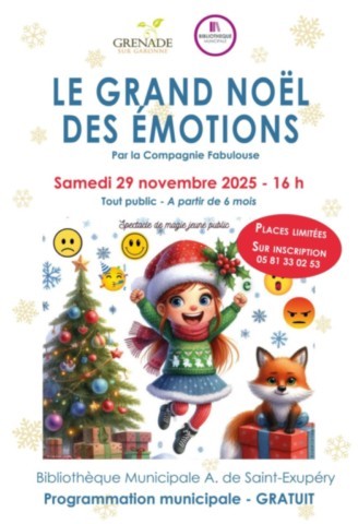 GRENADE : Spectacle jeune public le 29/11