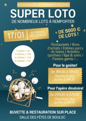 BOULOC : Loto  le 17/1