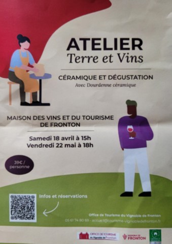 FRONTON : Atelier le 18/4