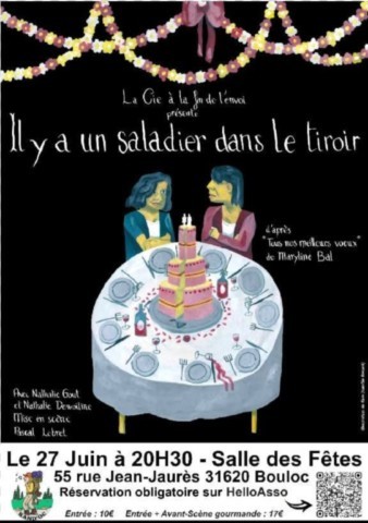 BOULOC : Théâtre le 27/6