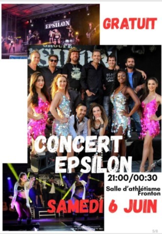 FRONTON : Concert le 6/6