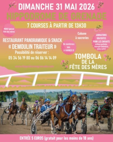 GRENADE : Courses hippiques le 31/5