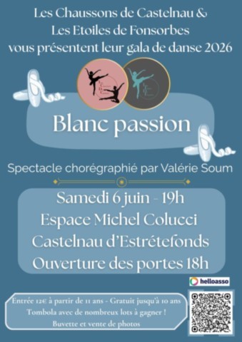 CASTELNAU D’ESTRETEFONDS : Danse le 6/6
