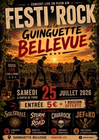 FRONTON : Festi'Rock le 26/7