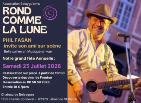 LABASTIDE ST PIERRE : Spectacle le 25/7