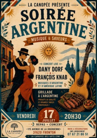 FRONTON : Concert le 17/7