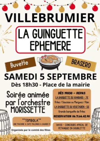 VILLEBRUMIER : Animations le 5/9