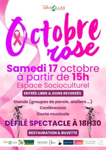 GRISOLLES : Octobre rose le 17/10