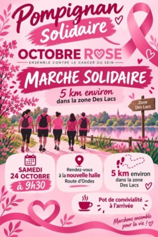 POMPIGNAN : Marche le 24/10