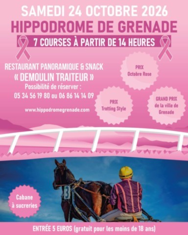GRENADE : Courses hippiques le 24/10
