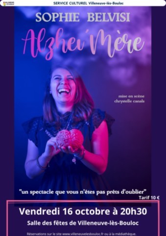 VILLENEUVE LES BOULOC : Spectacle le 16/10