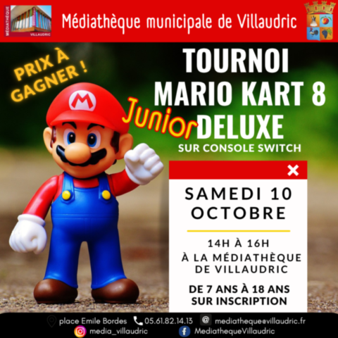 VILLAUDRIC : Mario Kart le 10/10