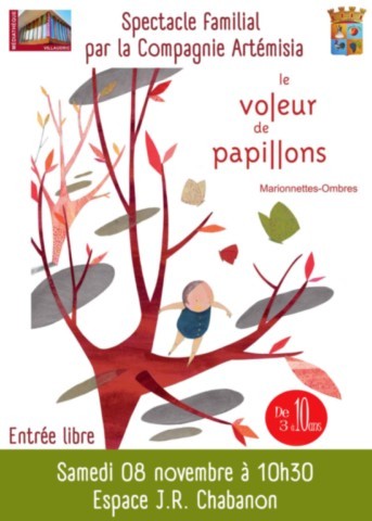 VILLAUDRIC : Spectacle familial le 8/11