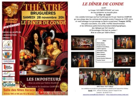 BRUGUIERES : Théâtre le 28/11