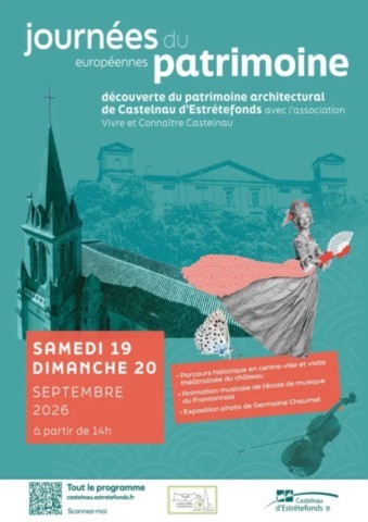 CASTELNAU : Journées du patrimoine 19 et 20/9