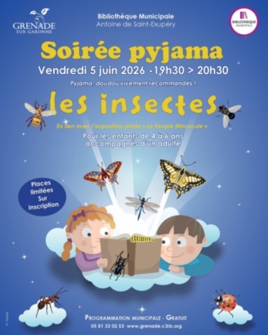 GRENADE : Soirée pyjama le 5/6