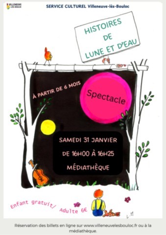 VILLENEUVE LES BOULOC : Spectacle le 31/1
