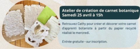 CASTELNAU D’ESTRETEFONDS : Atelier le 25/4