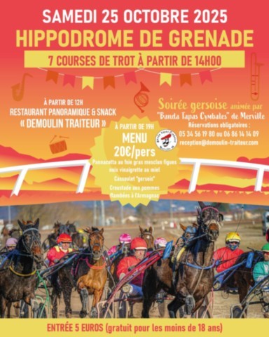 GRENADE : Courdes hippiques le 25/10