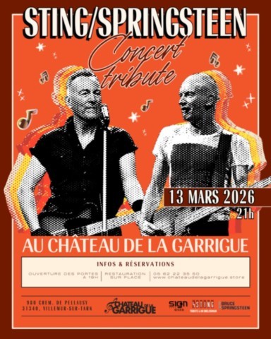 VILLEMUR sur TARN : Concert le 13/3