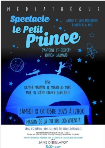 ST JORY : Spectacle « Le Petit Prince » le 18/10