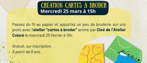 CASTELNAU D’ESTRETEFONDS : Atelier le 25/3