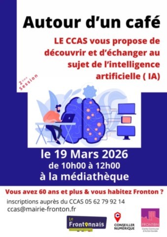 FRONTON : Débat sur l'IA le 19/3