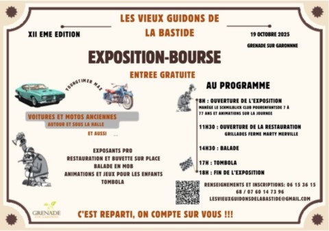 GRENADE : Exposition le 19/10