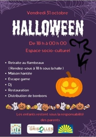 GRISOLLES : Halloween le 31/10