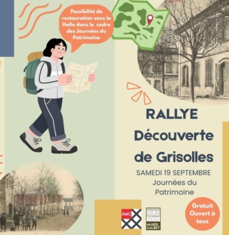 GRISOLLES : Rallye découverte le 19/9