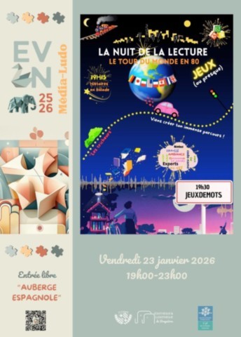 BRUGUIERES : Nuit lecture le 23/1