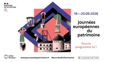 VILLEMUR : Journées du patrimoine 19 et 20/9