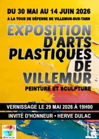 VILLEMUR sur TARN : Exposition du 30/5 au 14/6