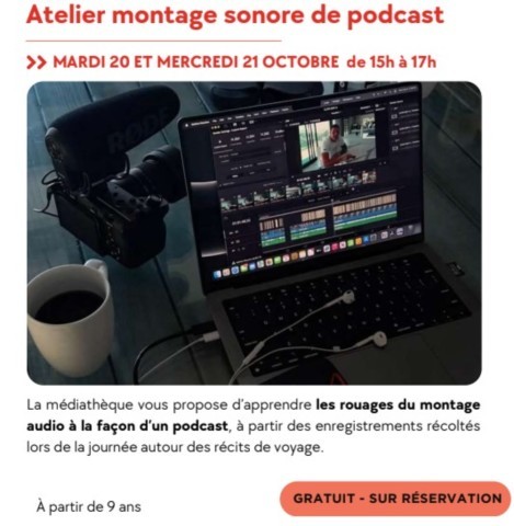 CASTELNAU : Atelier les 20 et 21/10