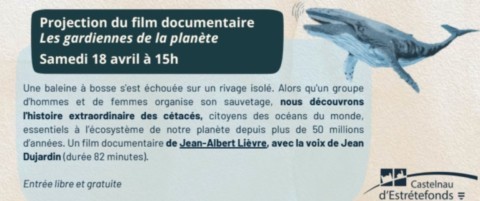 CASTELNAU D’ESTRETEFONDS : Documentaire le 18/4