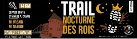 VILLEMUR sur TARN : Trail le 17/1
