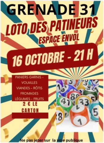 GRENADE : Loto le 16/10