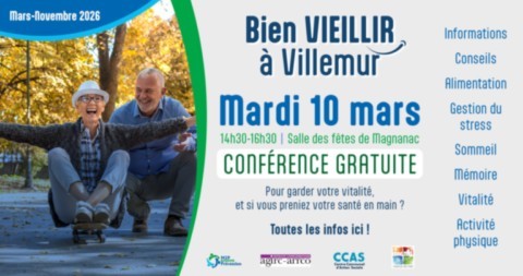 VILLEMUR sur TARN : Conférence le 8/3