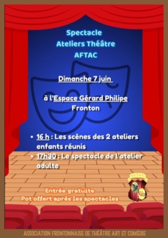 FRONTON : Théâtre le 7/6