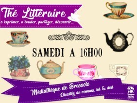 BRESSOLS : Thè littéraire le 13/6