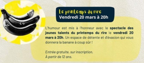 CASTELNAU D’ESTRETEFONDS : Humour le 20/3