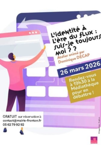 FRONTON : Atelier le 26/3