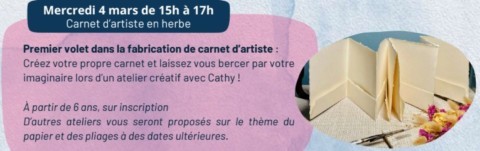 CASTELNAU D’ESTRETEFONDS : Atelier le 4/3