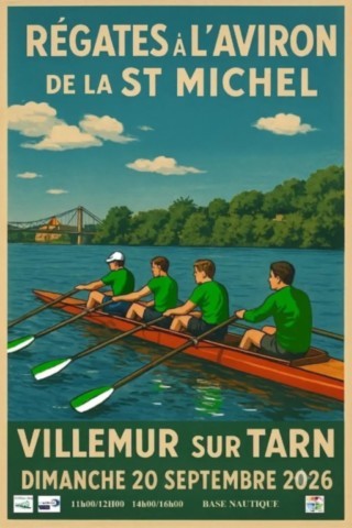 VILLEMUR : Régates d'aviron le 20/9