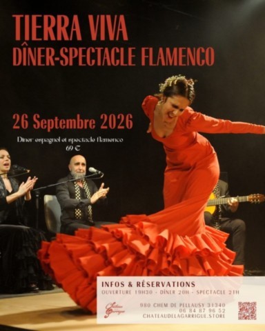 VILLEMUR : Dîner et le spectacle le 26/9